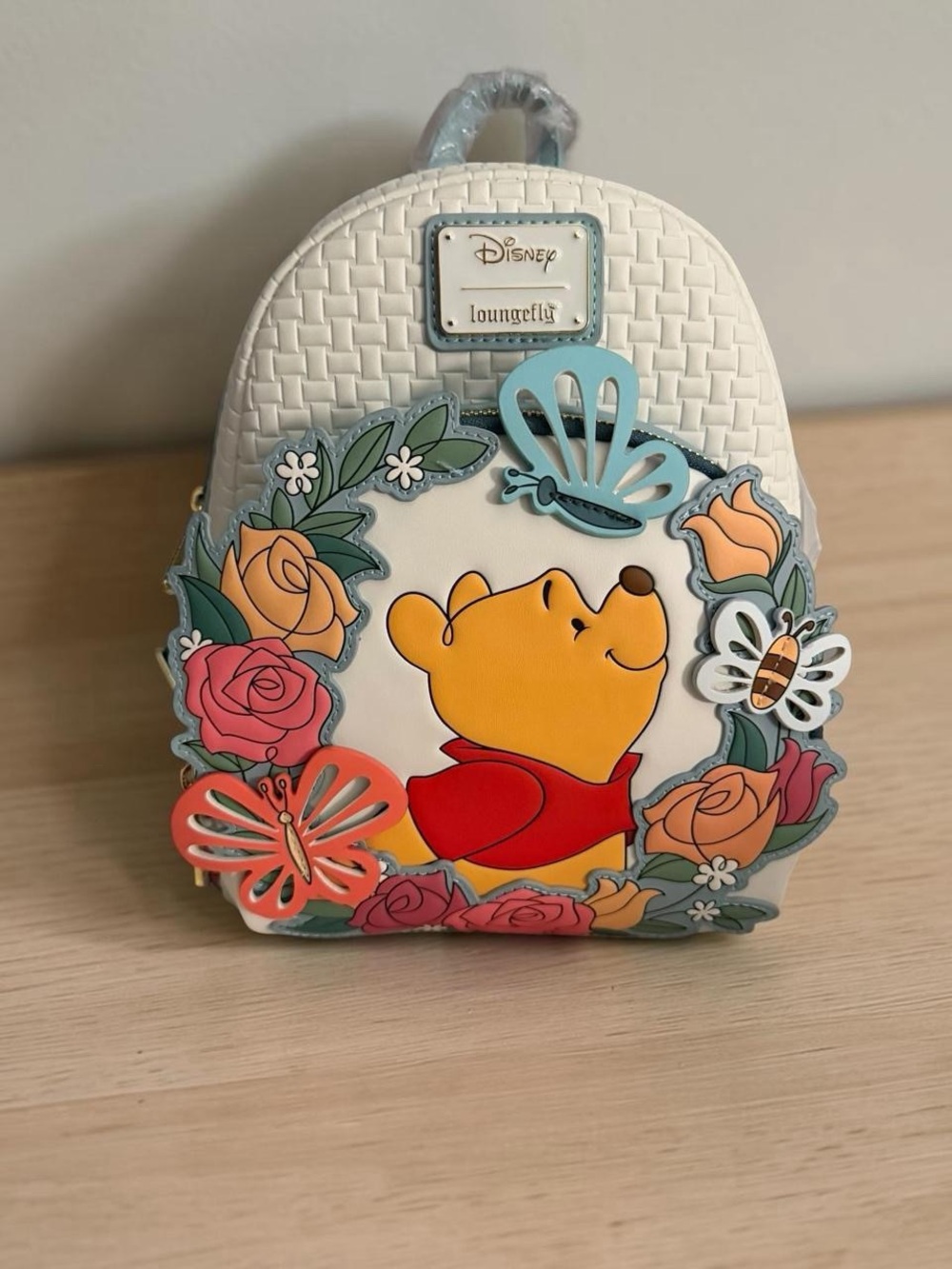 Disney x Loungefly Winnie the Pooh Floral Mini Backpack